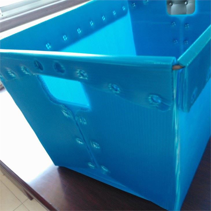 Cajas de basura de plástico corrugado