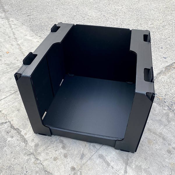 Corrugated Plastic Stackable Warehouse Bins