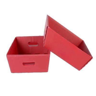 Caja móvil de plástico corrugado PP reutilizable