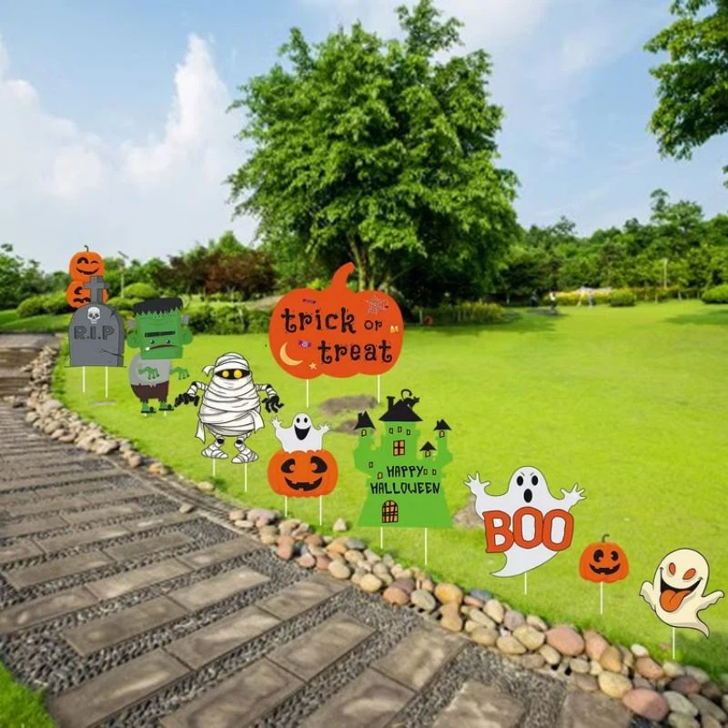 Letrero de patio personalizado al aire libre