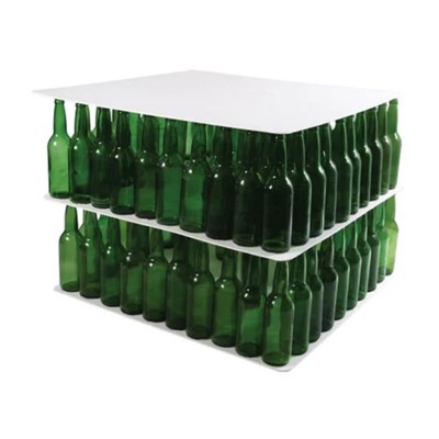 Hoja divisoria de botellas de plástico PP