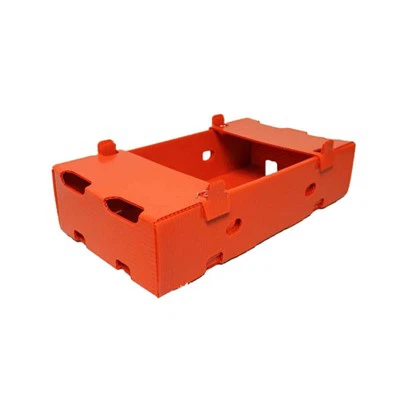 Rigidez cajas de almacenamiento de plástico corrugado